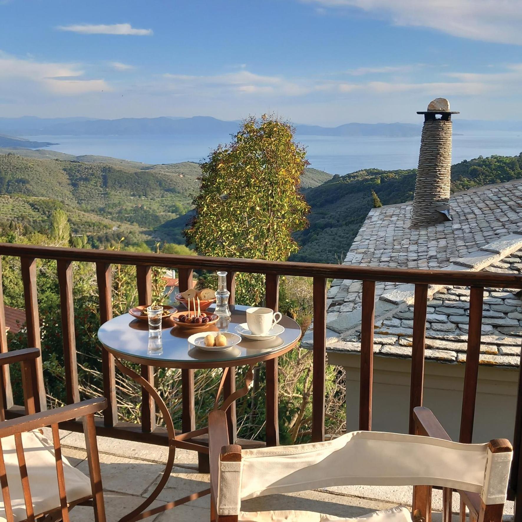 Milies Historic Chalet Pelion มิลี ภายนอก รูปภาพ